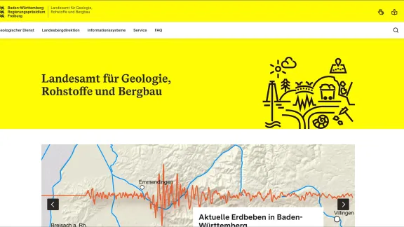 Website Relaunch - Landesamt für Geologie, Rohstoffe und Bergbau