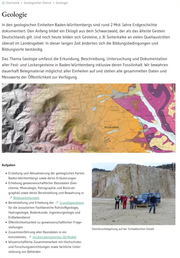 Geologie