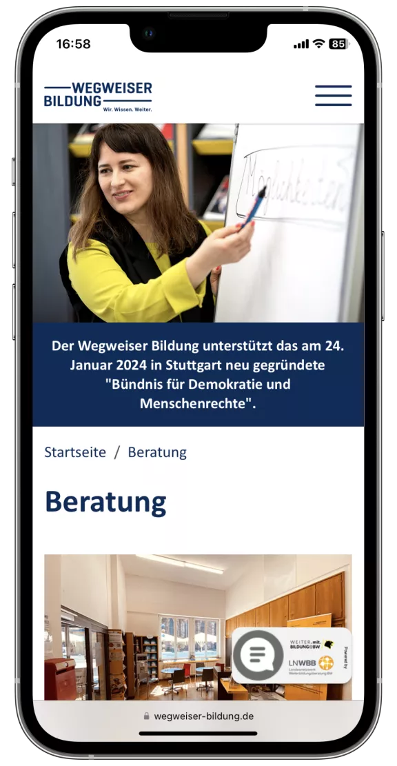 Wegweiser Bildung Freiburg - Beratung