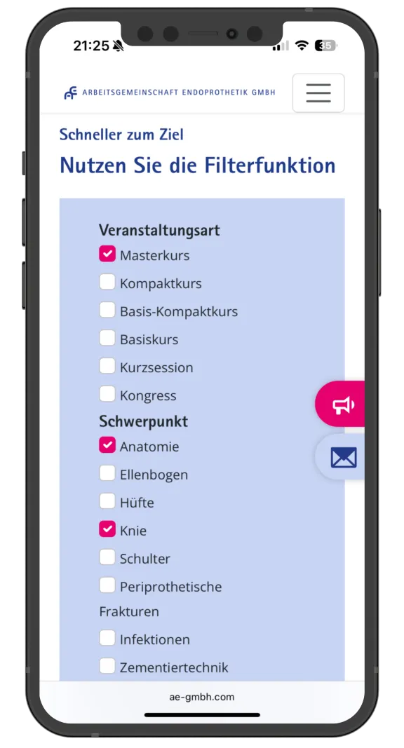 AE - Arbeitsgemeinschaft Endoprothetik