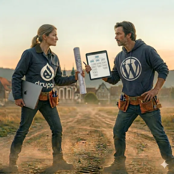 Drupal vs. Wordpress Vorteile/Nachteile