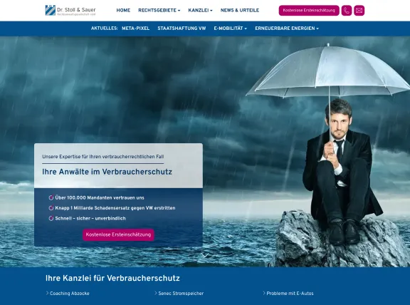 Anwalt für Verbraucherschutz