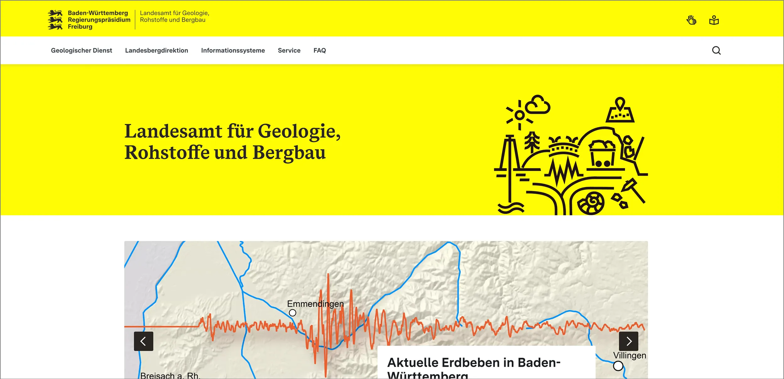 Website Relaunch - Landesamt für Geologie, Rohstoffe und Bergbau Website Relaunch - Landesamt für Geologie, Rohstoffe und Bergbau