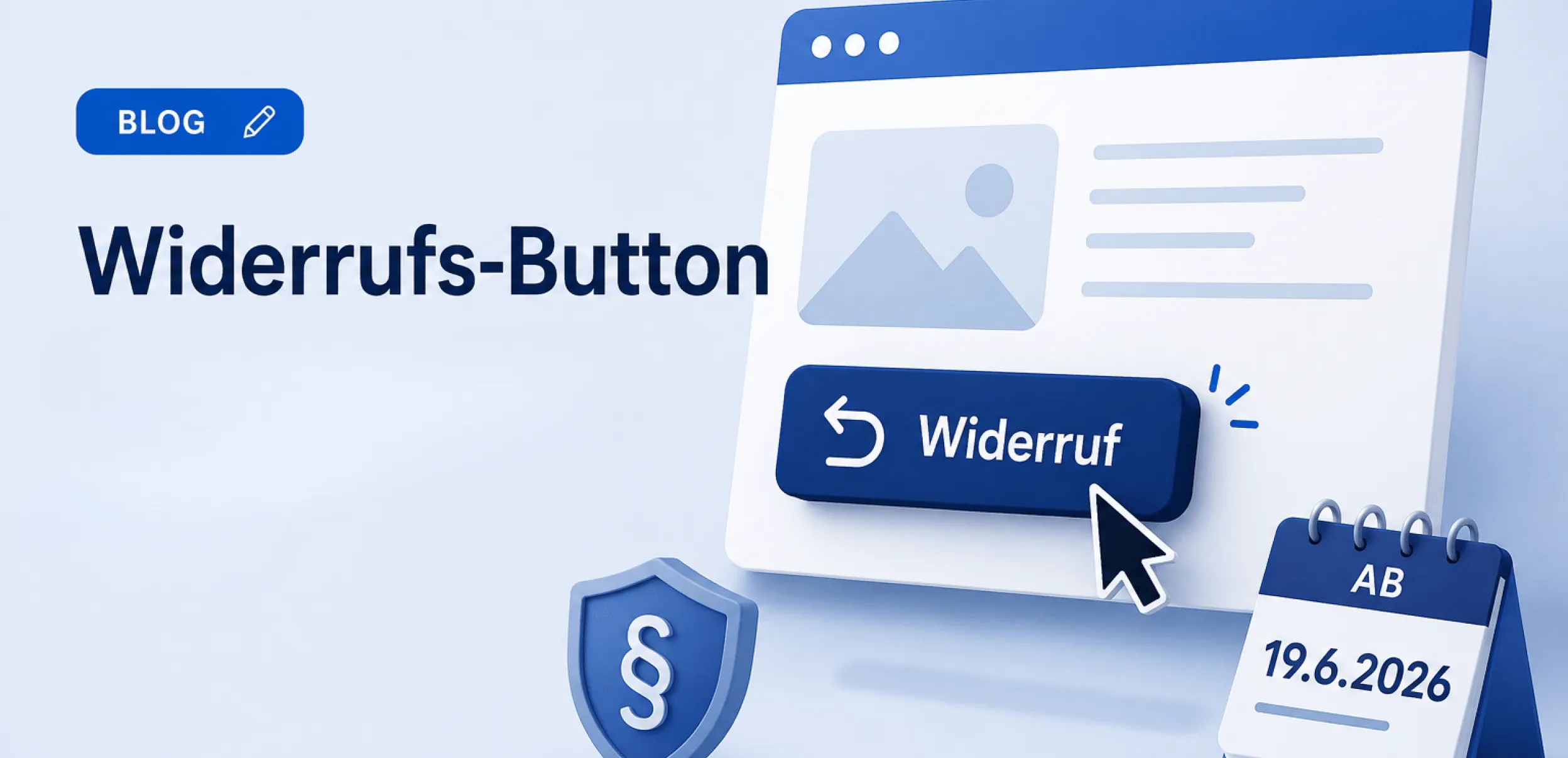 Widerrufs-Button nach § 356a BGB